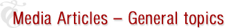 General topics